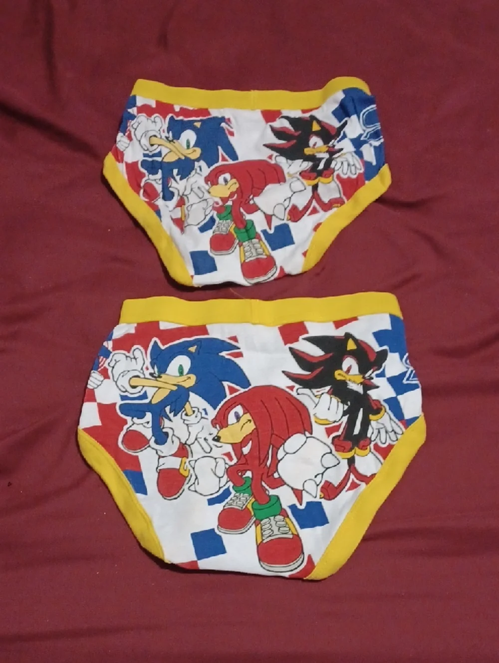 NEW Bundle Of 15 Sonic The Hedgehog Boys Briefs Underwear Size 8